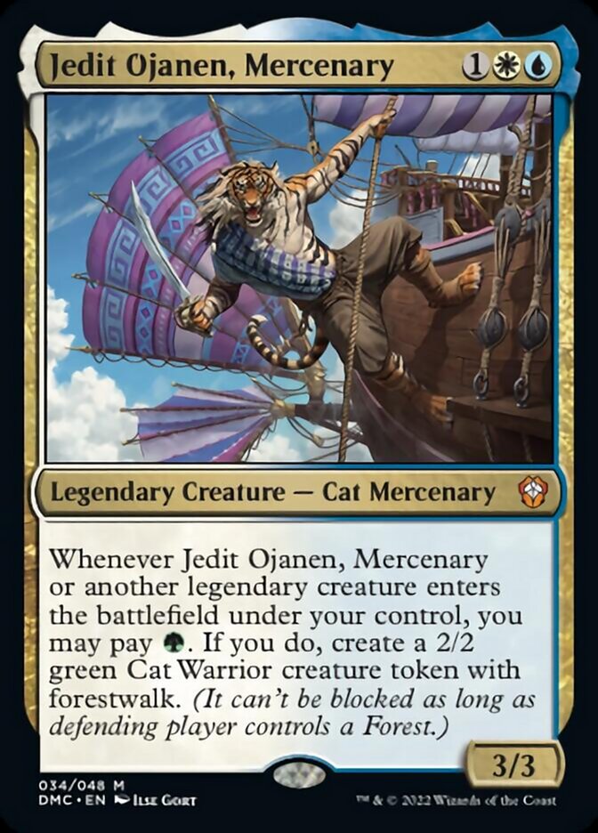 Jedit Ojanen, Mercenary [Dominaria United Commander] | Gamers Paradise