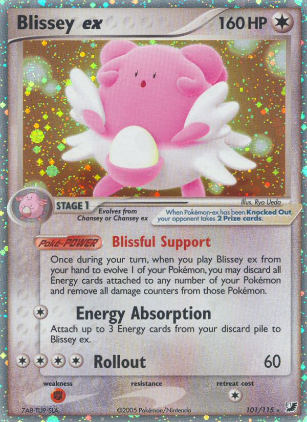 Blissey ex (101/115) [EX: Unseen Forces] | Gamers Paradise