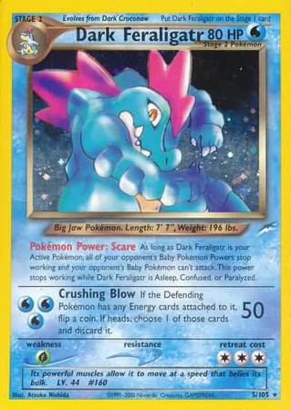 Dark Feraligatr (5/105) [Neo Destiny Unlimited] | Gamers Paradise