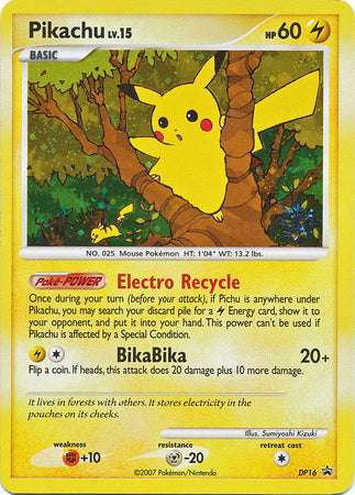 Pikachu (DP16) [Countdown Calendar Promos] | Gamers Paradise