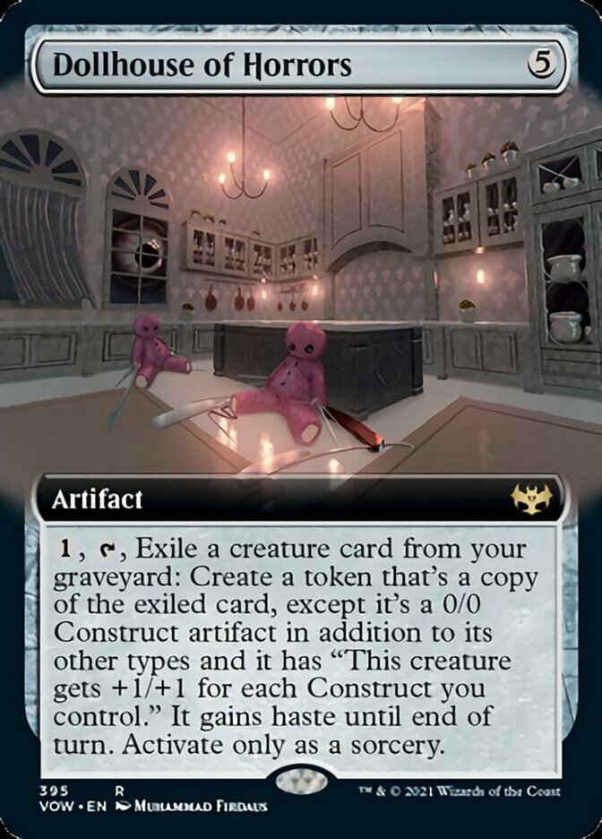 Dollhouse of Horrors (Extended Art) [Innistrad: Crimson Vow] | Gamers Paradise