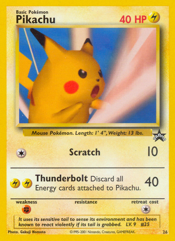 Pikachu (26) [Wizards of the Coast: Black Star Promos] | Gamers Paradise