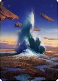 Flooded Strand Art Card [Zendikar Rising Art Series] | Gamers Paradise