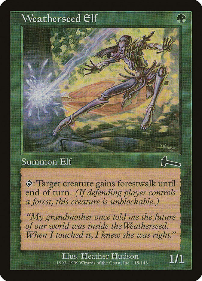 Weatherseed Elf [Urza's Legacy] | Gamers Paradise