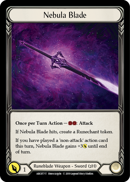 Azalea // Nebula Blade [ARC039-T // ARC077-T] 1st Edition Normal | Gamers Paradise