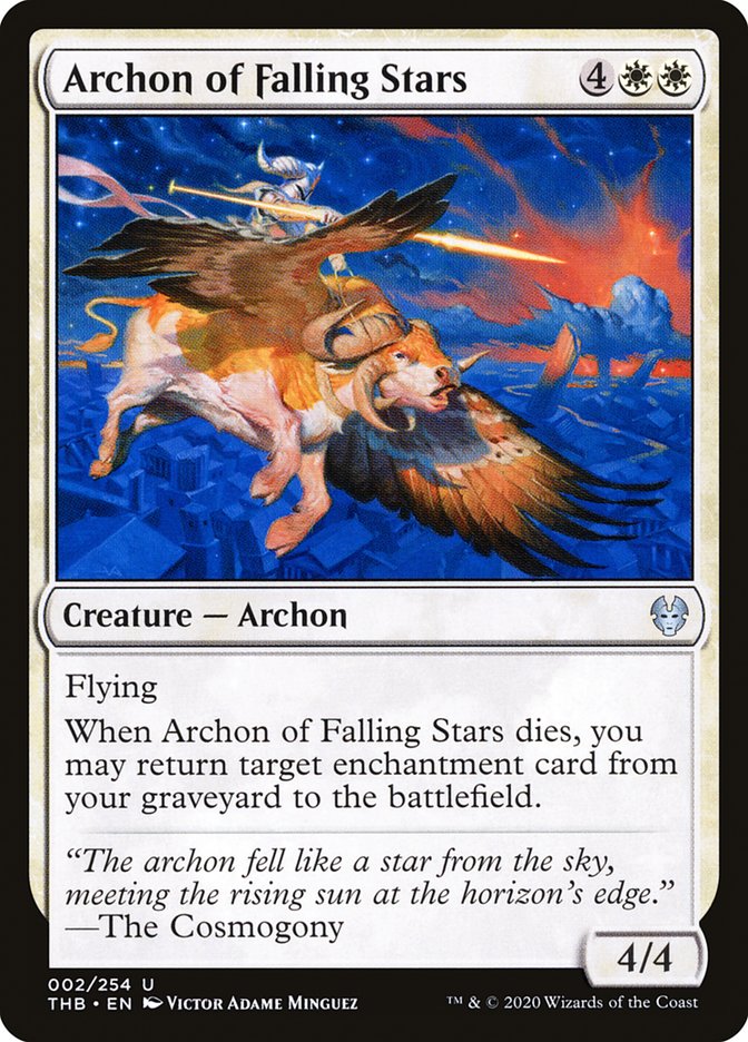 Archon of Falling Stars [Theros Beyond Death] | Gamers Paradise