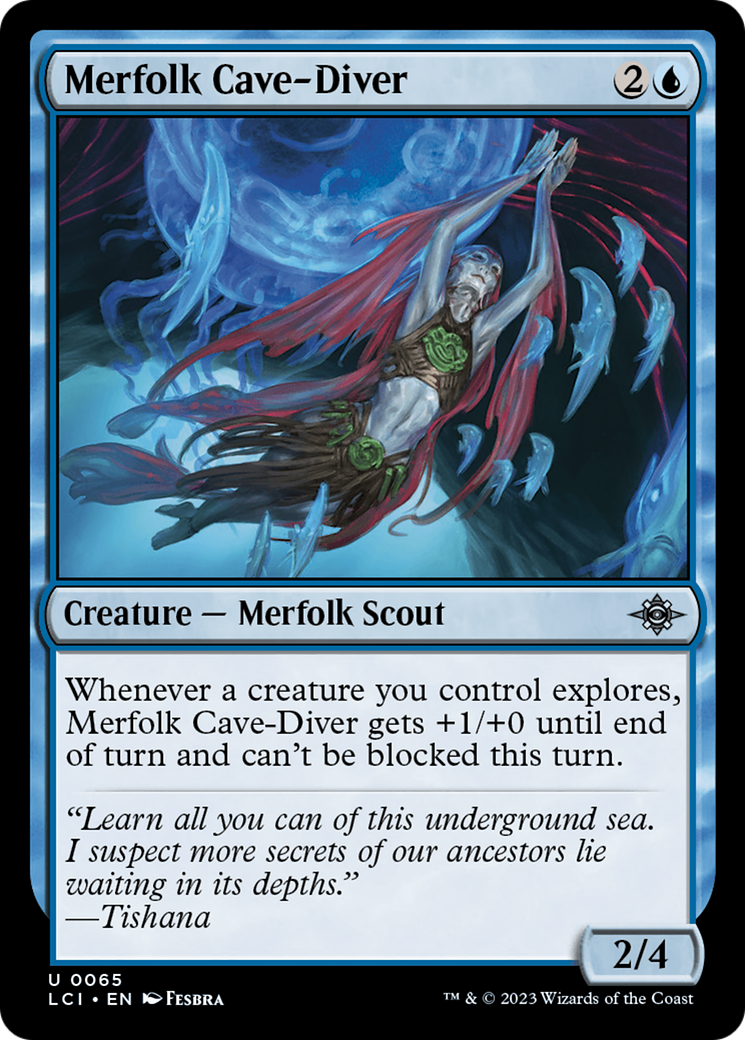 Merfolk Cave-Diver [The Lost Caverns of Ixalan] | Gamers Paradise