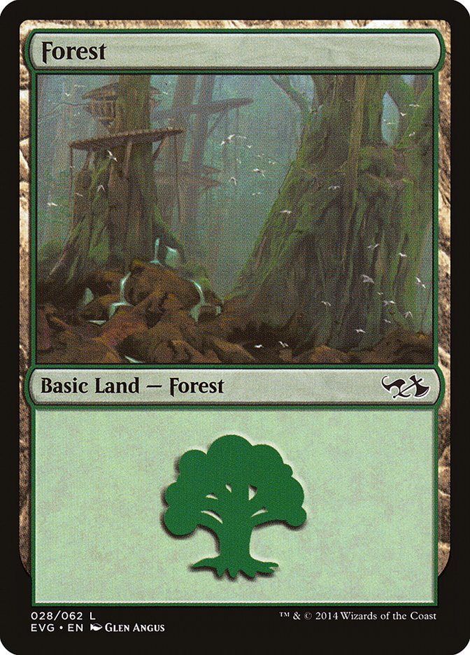 Forest (28) (Elves vs. Goblins) [Duel Decks Anthology] | Gamers Paradise