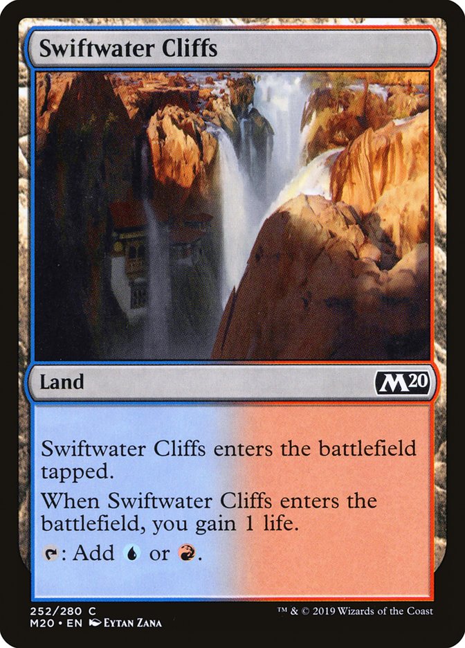 Swiftwater Cliffs [Core Set 2020] | Gamers Paradise
