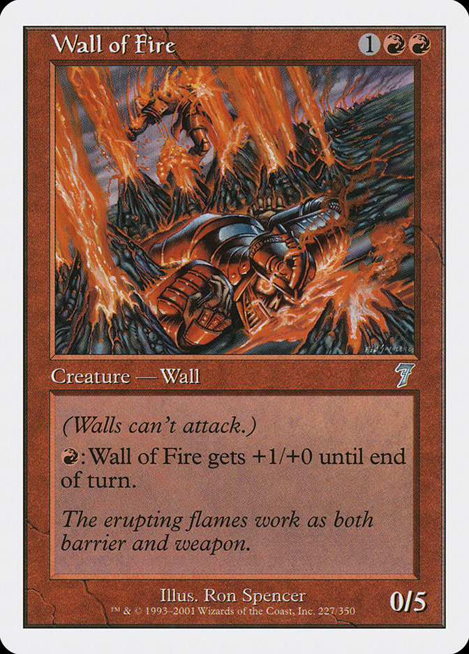 Wall of Fire [Seventh Edition] | Gamers Paradise