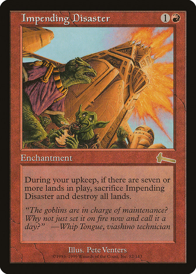 Impending Disaster [Urza's Legacy] | Gamers Paradise