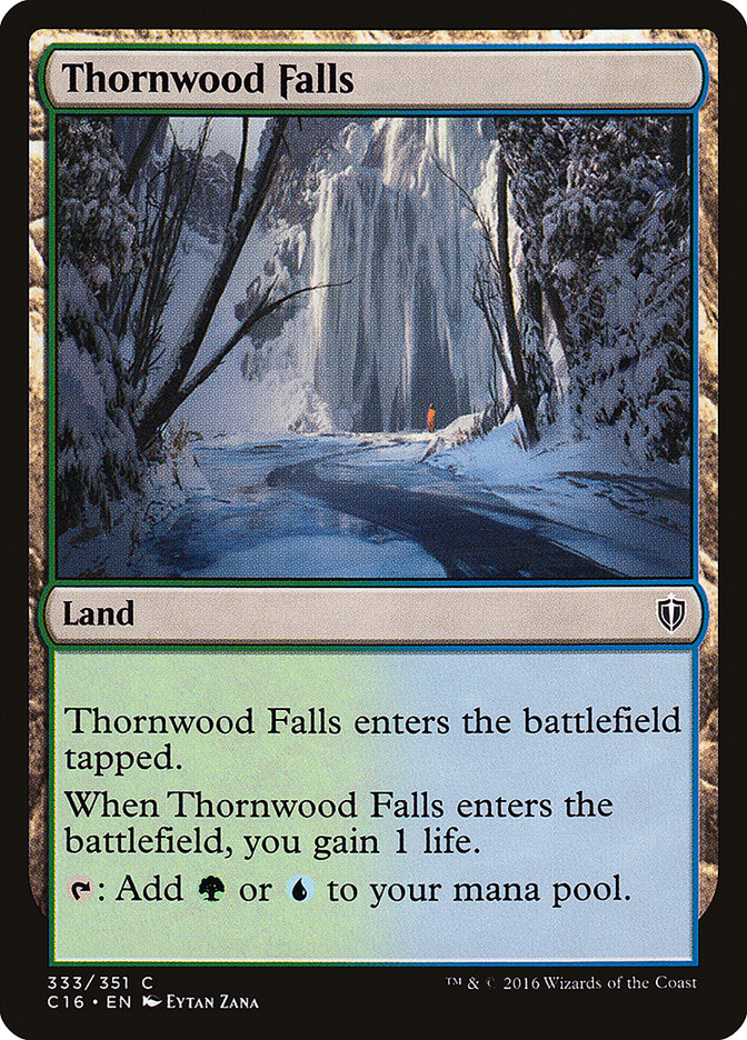 Thornwood Falls [Commander 2016] | Gamers Paradise