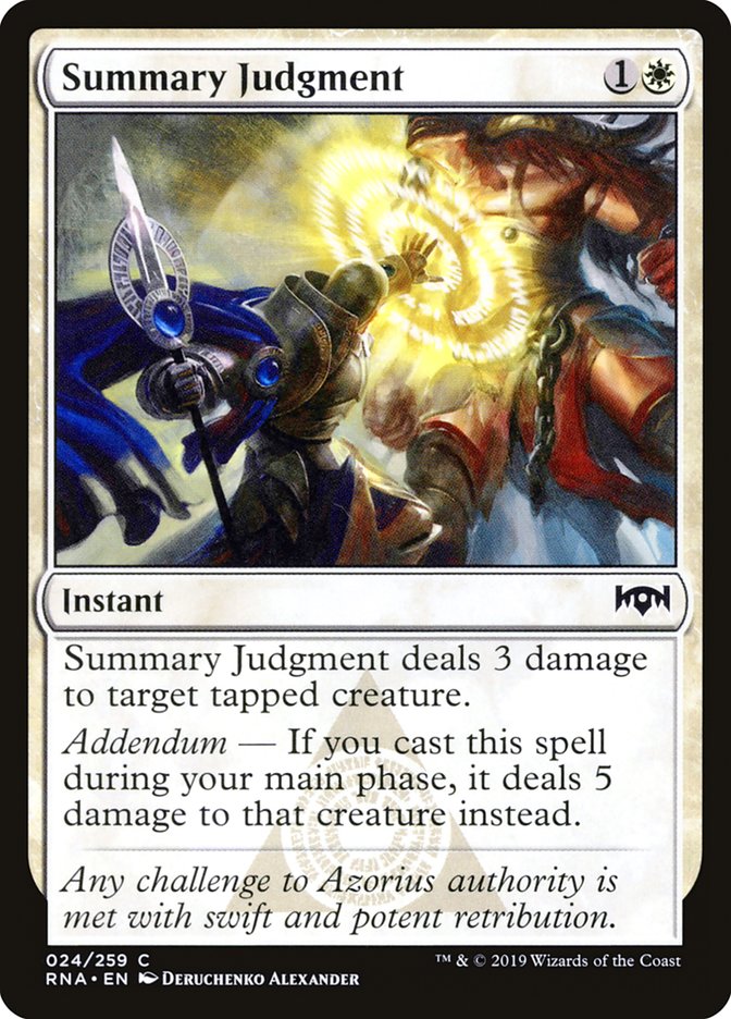 Summary Judgment [Ravnica Allegiance] | Gamers Paradise