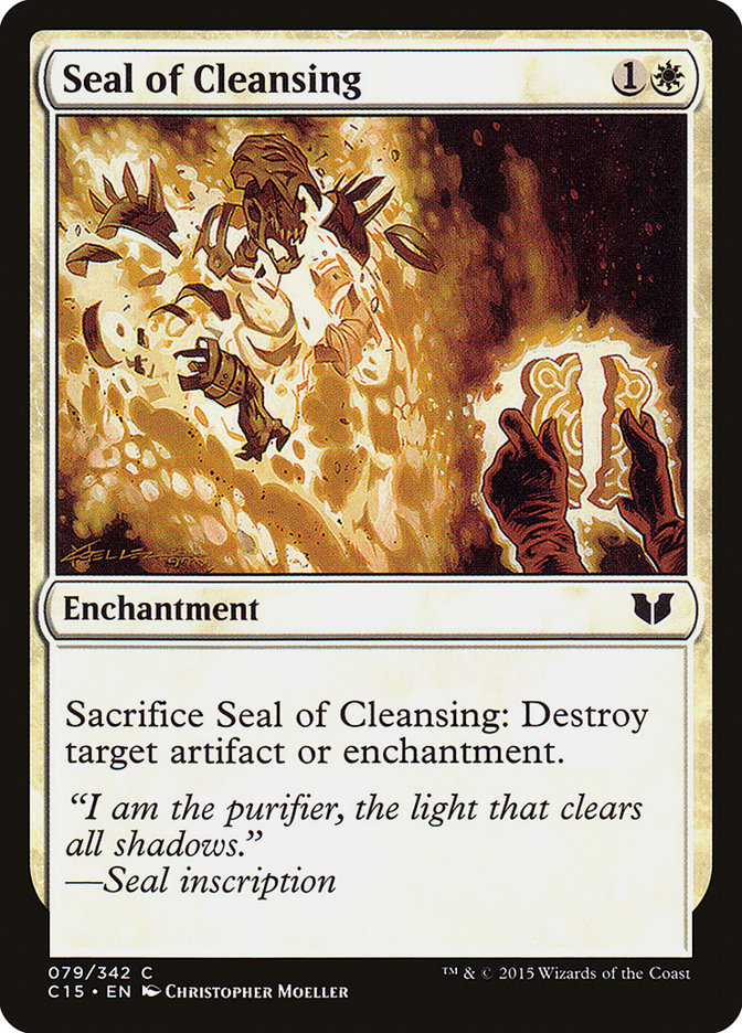 Seal of Cleansing [Commander 2015] | Gamers Paradise