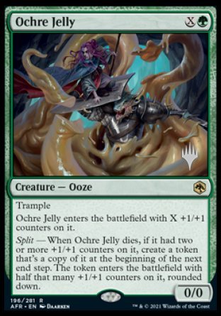 Ochre Jelly (Promo Pack) [Dungeons & Dragons: Adventures in the Forgotten Realms Promos] | Gamers Paradise