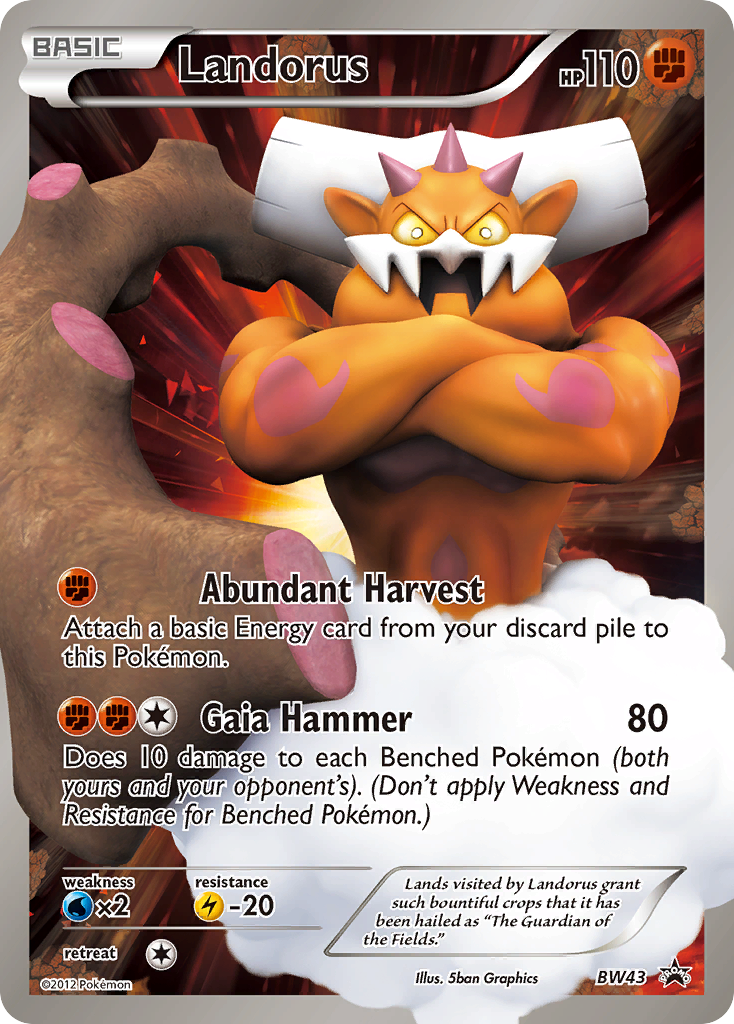 Landorus (BW43) [Black & White: Black Star Promos] | Gamers Paradise