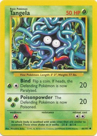 Tangela (66/102) [Base Set Unlimited] | Gamers Paradise