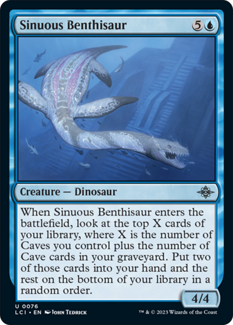 Sinuous Benthisaur [The Lost Caverns of Ixalan] | Gamers Paradise