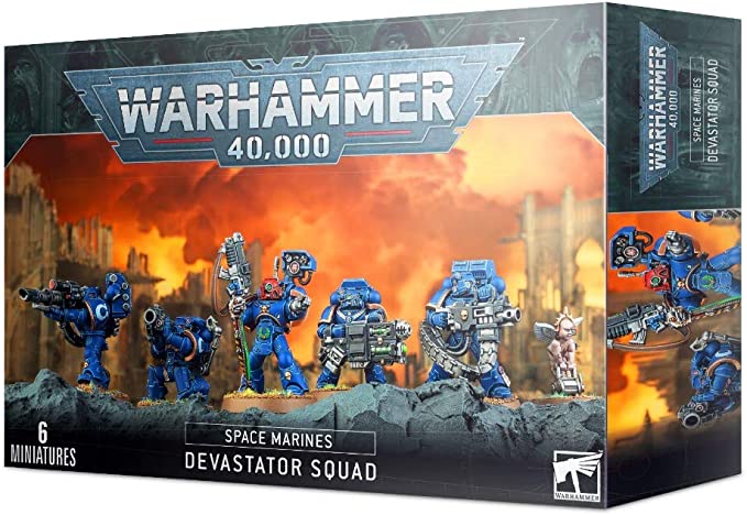 Warhammer 40,000 - Space Marines - Devastator Squad | Gamers Paradise