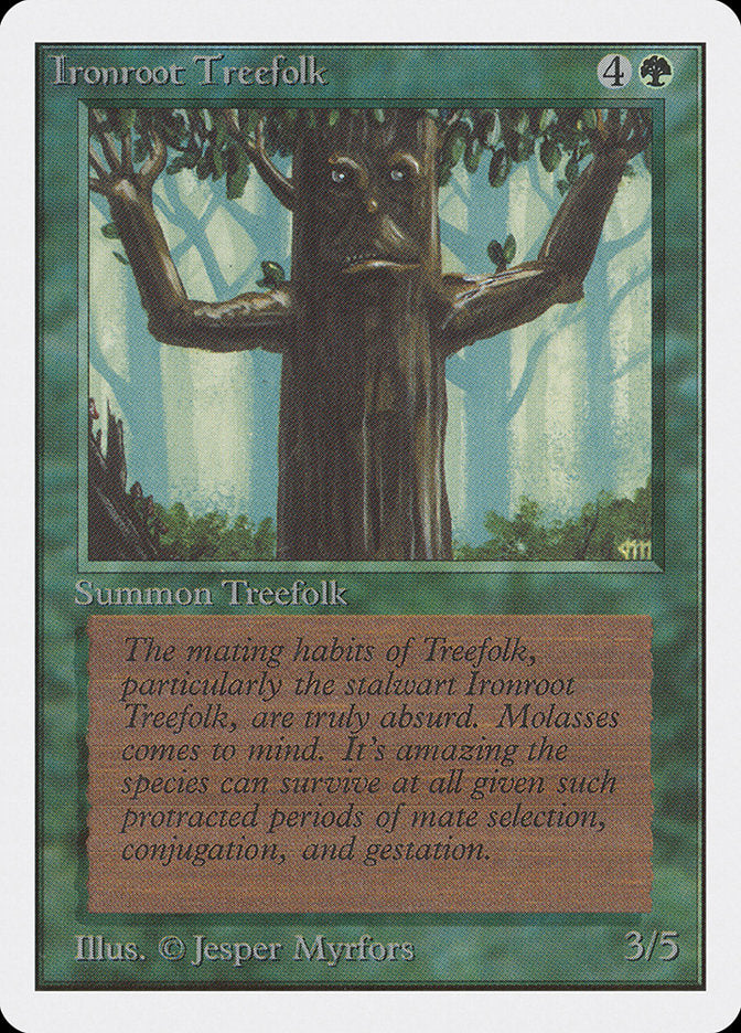 Ironroot Treefolk [Unlimited Edition] | Gamers Paradise