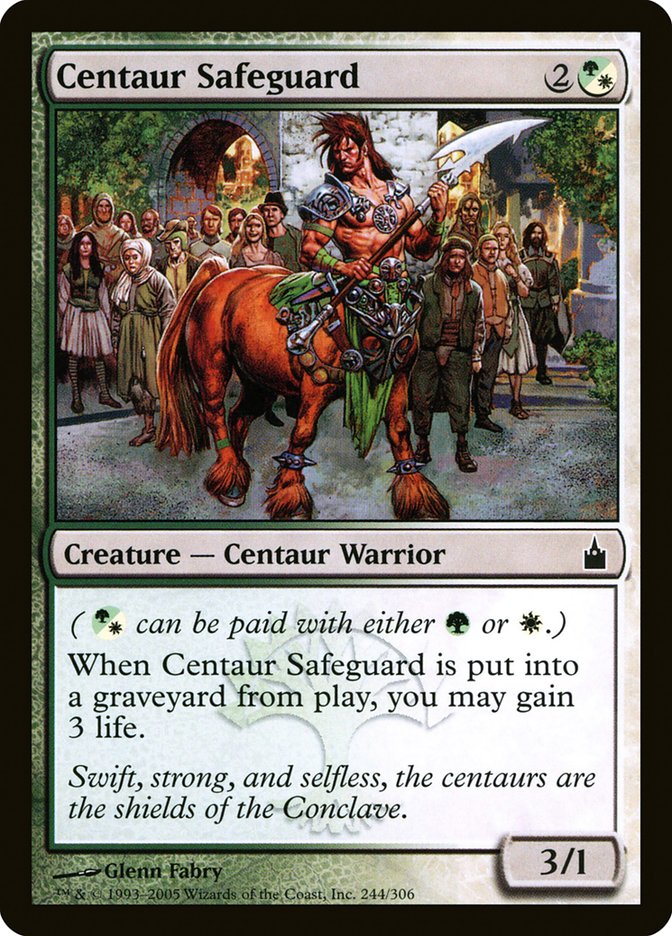 Centaur Safeguard [Ravnica: City of Guilds] | Gamers Paradise