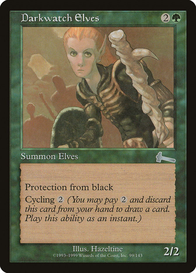Darkwatch Elves [Urza's Legacy] | Gamers Paradise