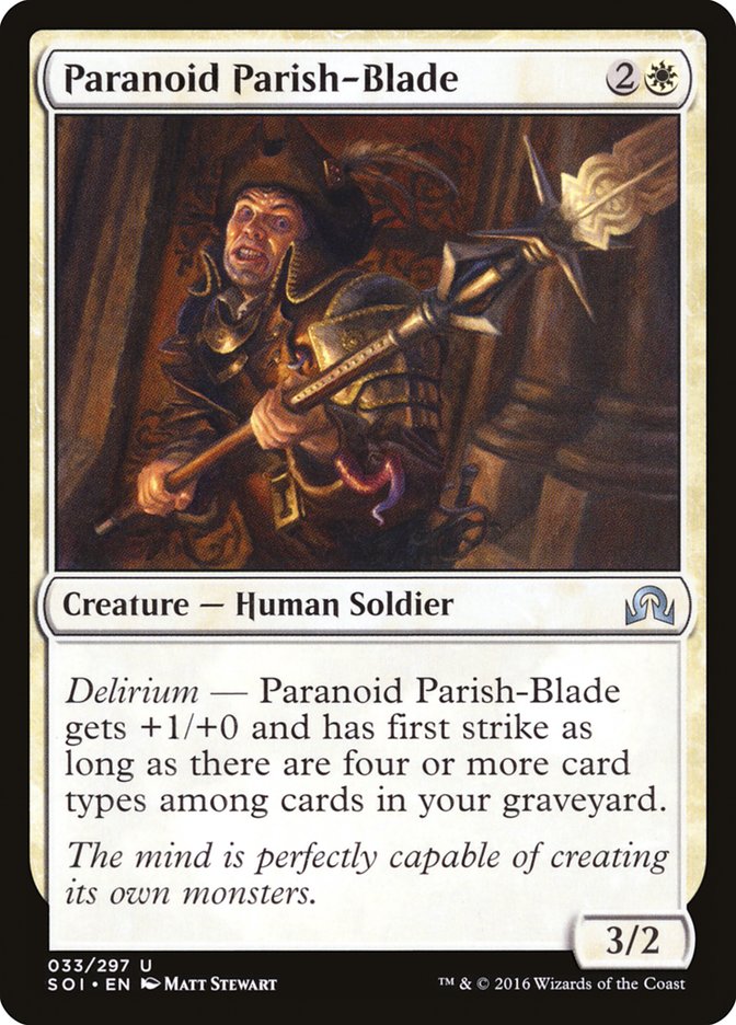 Paranoid Parish-Blade [Shadows over Innistrad] | Gamers Paradise
