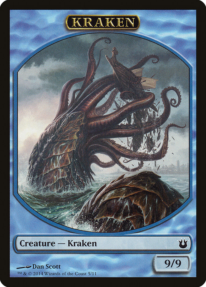 Kraken Token [Born of the Gods Tokens] | Gamers Paradise