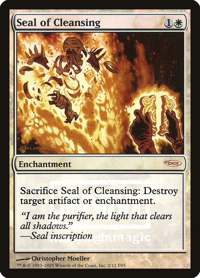 Seal of Cleansing [Friday Night Magic 2005] | Gamers Paradise