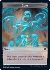 Copy // Illusion Double-Sided Token [Zendikar Rising Tokens] | Gamers Paradise