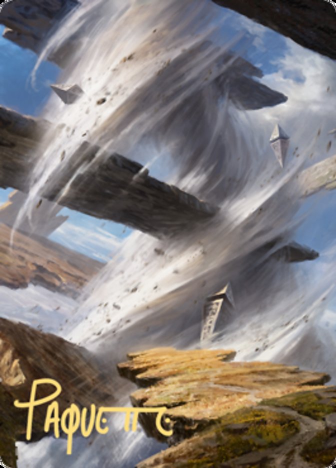 Plains 2 Art Card (Gold-Stamped Signature) [Zendikar Rising Art Series] | Gamers Paradise