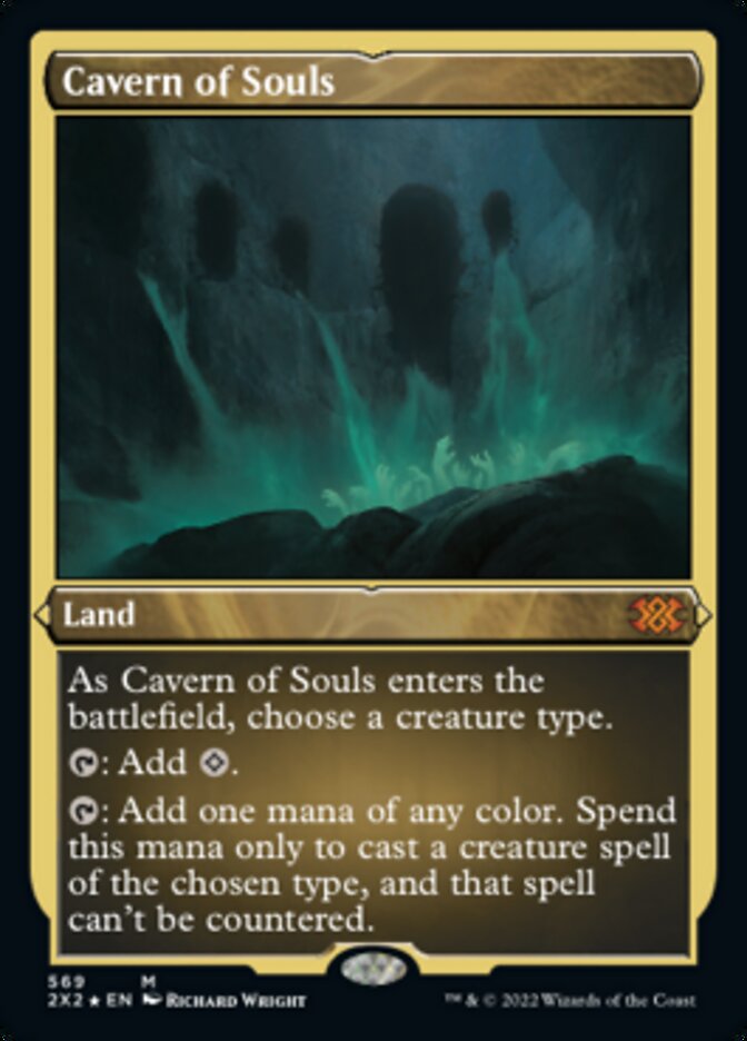 Cavern of Souls (Foil Etched) [Double Masters 2022] | Gamers Paradise