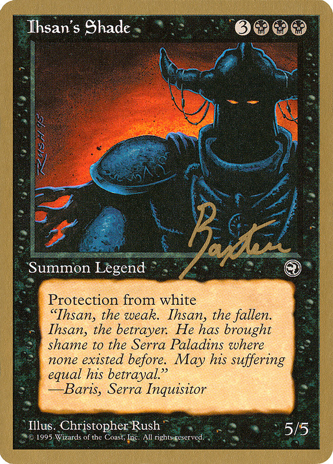 Ihsan's Shade (George Baxter) [Pro Tour Collector Set] | Gamers Paradise