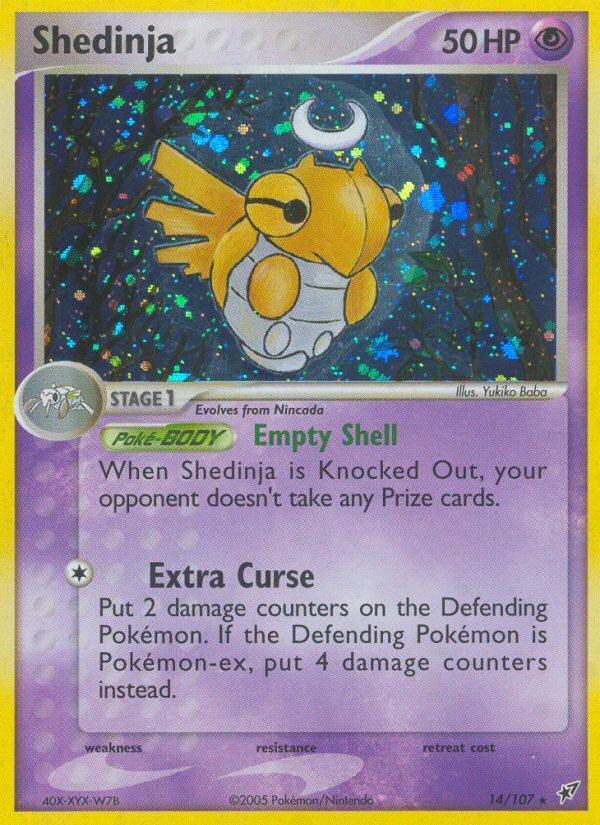 Shedinja (14/107) [EX: Deoxys] | Gamers Paradise