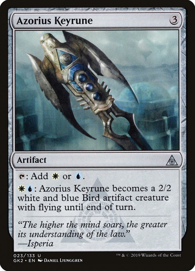 Azorius Keyrune [Ravnica Allegiance Guild Kit] | Gamers Paradise