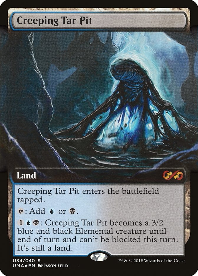 Creeping Tar Pit (Topper) [Ultimate Masters Box Topper] | Gamers Paradise