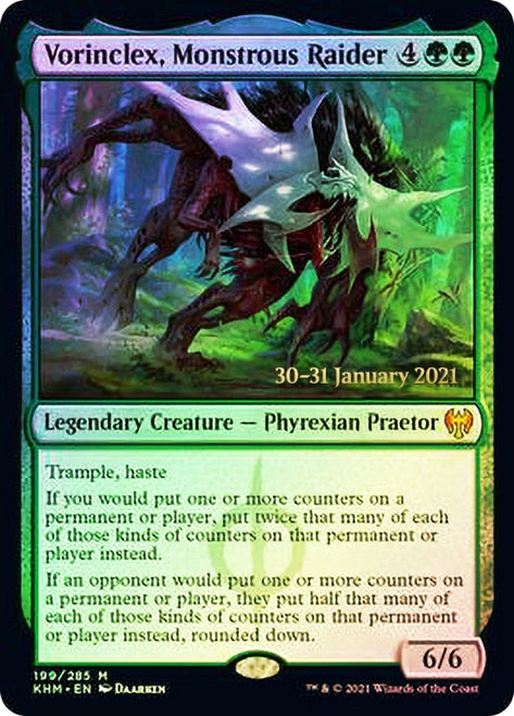 Vorinclex, Monstrous Raider [Kaldheim Prerelease Promos] | Gamers Paradise