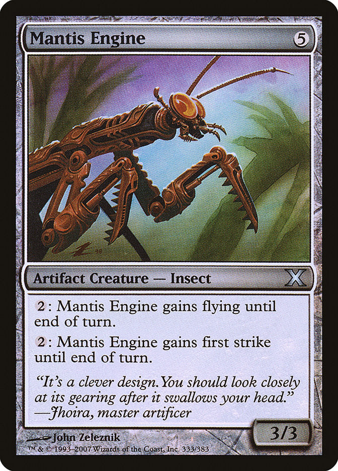 Mantis Engine (Premium Foil) [Tenth Edition] | Gamers Paradise