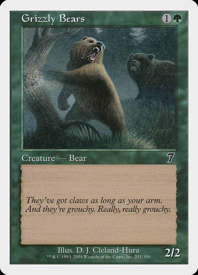 Grizzly Bears [Seventh Edition] | Gamers Paradise