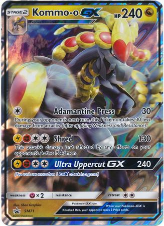 Kommo-o GX (SM71) (Jumbo Card) [Sun & Moon: Black Star Promos] | Gamers Paradise