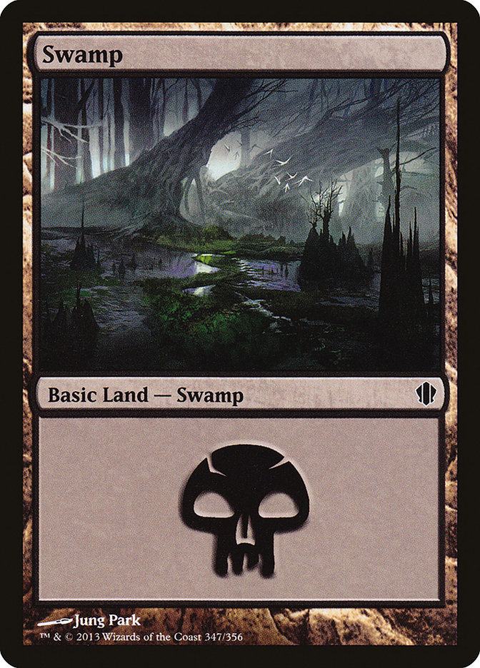 Swamp (347) [Commander 2013] | Gamers Paradise