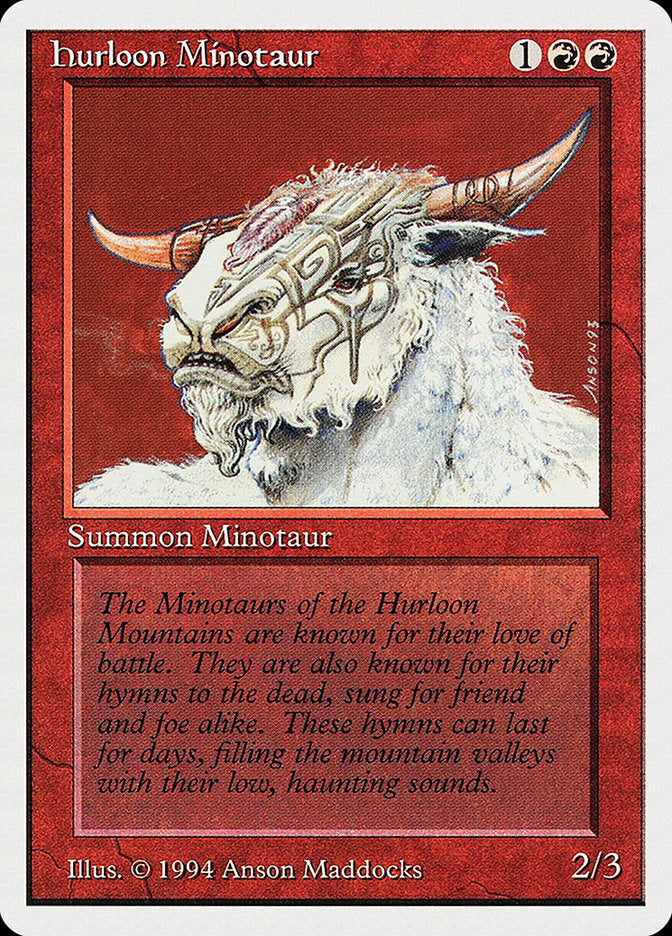 Hurloon Minotaur [Summer Magic / Edgar] | Gamers Paradise