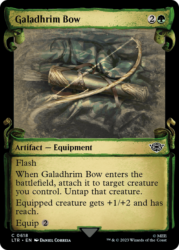 Galadhrim Bow [The Lord of the Rings: Tales of Middle-Earth Showcase Scrolls] | Gamers Paradise