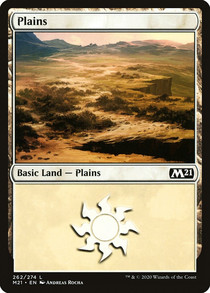 Plains (262) [Core Set 2021] | Gamers Paradise