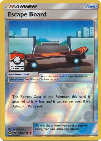 Escape Board (122a/156) (League Promo) [Sun & Moon: Ultra Prism] | Gamers Paradise
