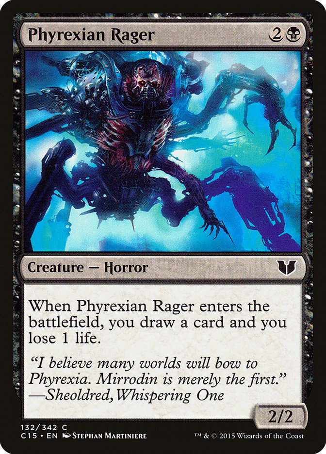 Phyrexian Rager [Commander 2015] | Gamers Paradise
