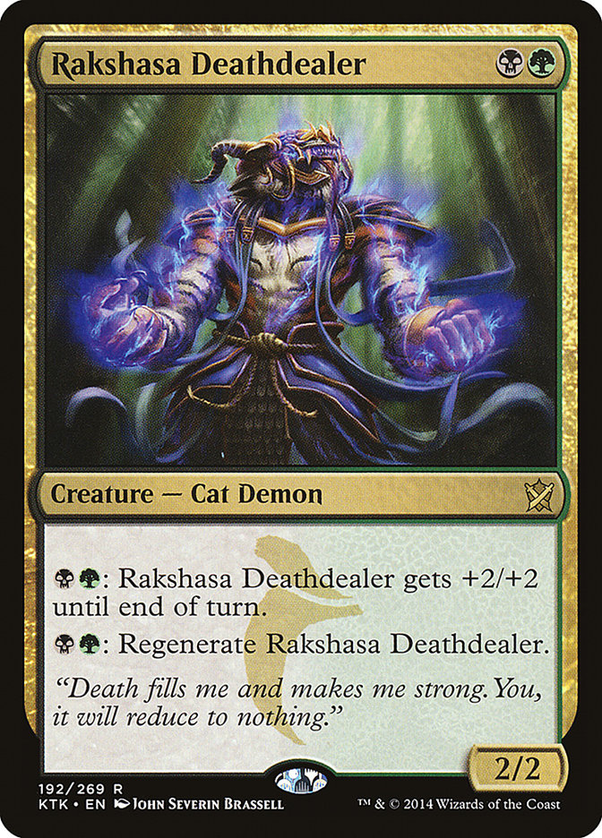 Rakshasa Deathdealer [Khans of Tarkir] | Gamers Paradise