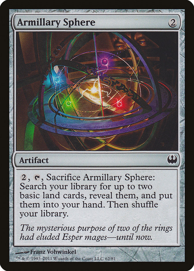 Armillary Sphere [Duel Decks: Knights vs. Dragons] | Gamers Paradise