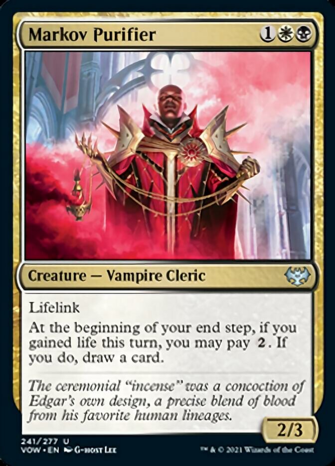 Markov Purifier [Innistrad: Crimson Vow] | Gamers Paradise