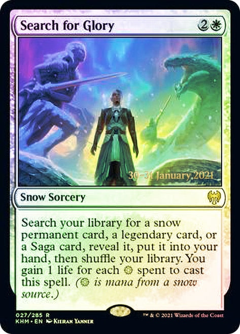 Search for Glory [Kaldheim Prerelease Promos] | Gamers Paradise